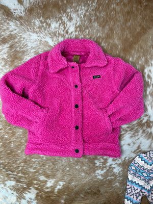 Wrangler Girls Pink Fleece Jacket