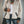 Load image into Gallery viewer, Rock &amp; Roll Womens Denim Creme Faux Fur Bomber Jacket
