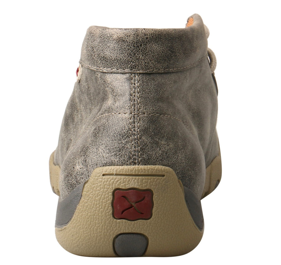 Twisted X Mens Driving Mocs Grey