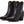 Load image into Gallery viewer, Circle G Ladies Black/Silver Embroidery &amp; Zip Booties
