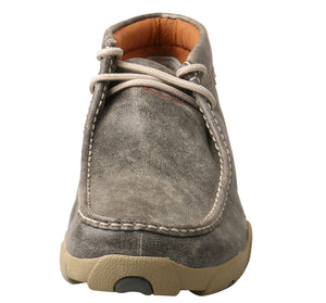 Twisted X Mens Driving Mocs Grey